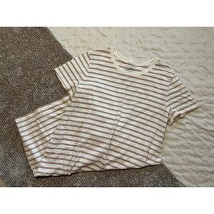 Universal Thread Striped Tee Dress - L - EUC!
